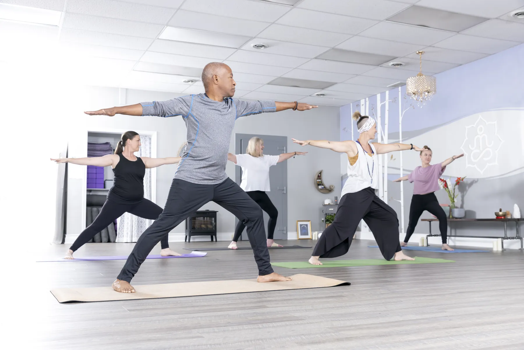 Mindful Flow yoga class at Serendipity